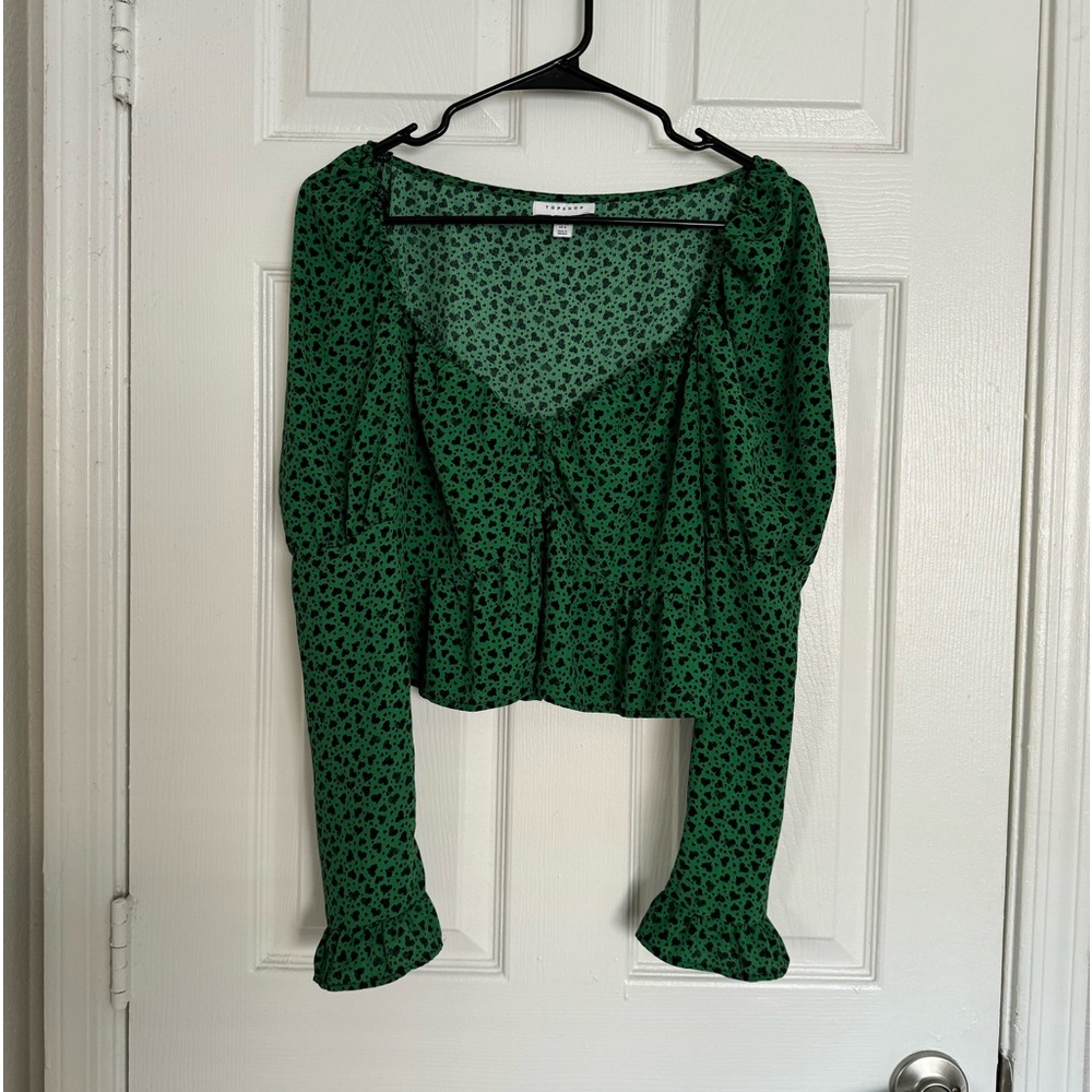 TOPSHOP Long Sleeve Top